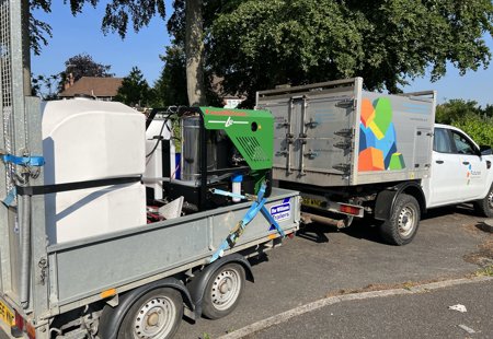 Foamstream machine